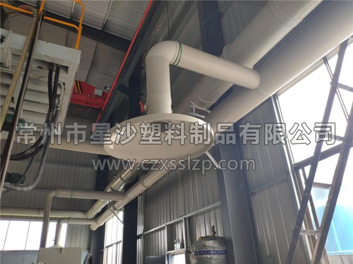 塑料廢氣處理系統(tǒng)安裝圖-星沙浮筒廠家7